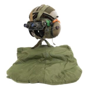 US Army SPH-4 Flight Helmet with AN/PVS-5 NVGs and carrying bag